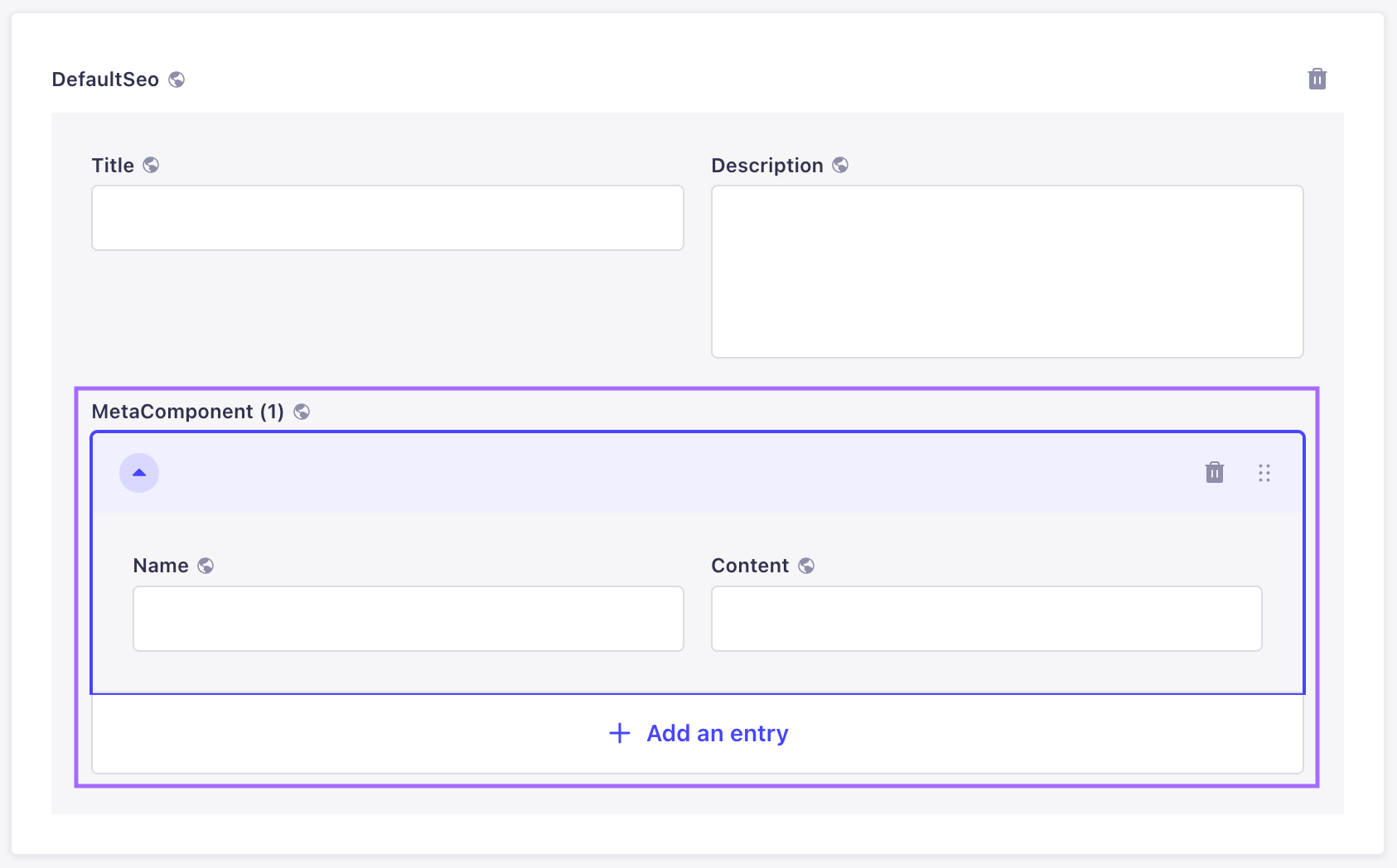 リピート可能なコンポーネント