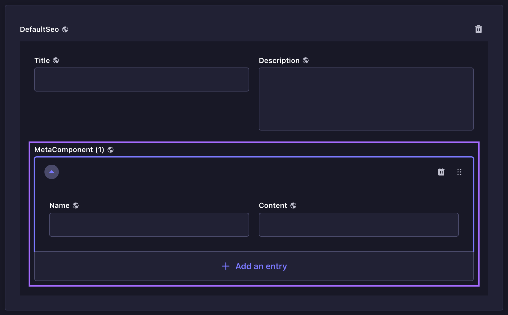 リピート可能なコンポーネント