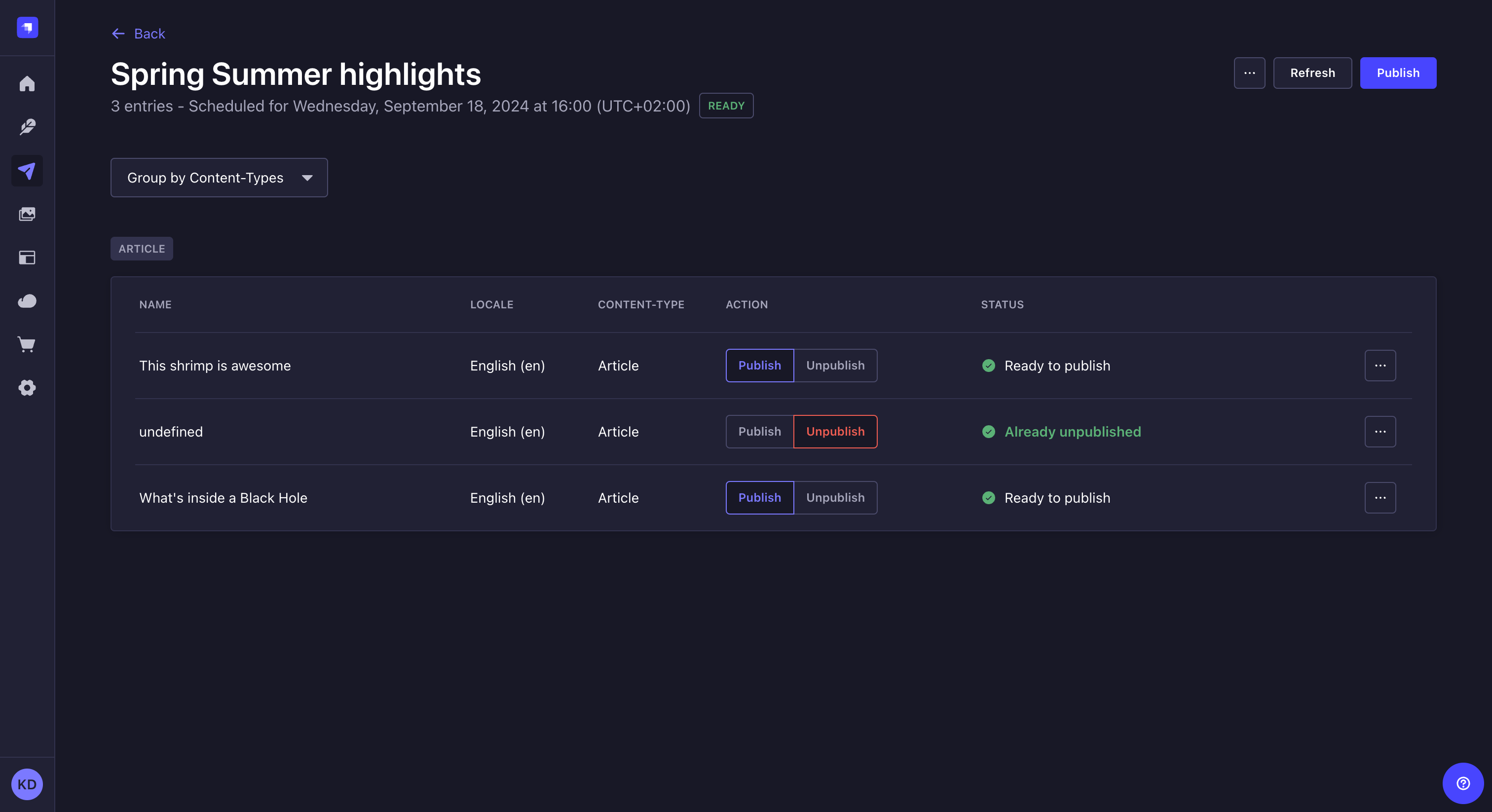 リリースの詳細